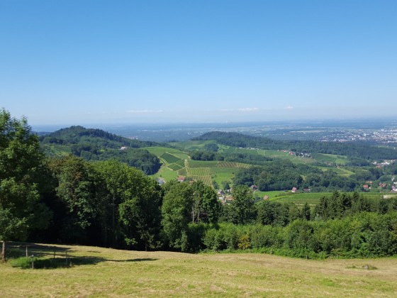 Blick aus dem Nordschwarzwald nach Sachbachwalden