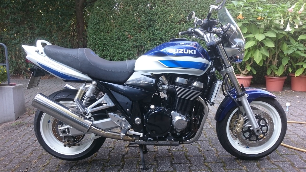 GSX 1400 ... mein Moped für Touren mit Sozia