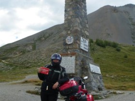 Col d'Izoard schon nur noch bewölkt ...